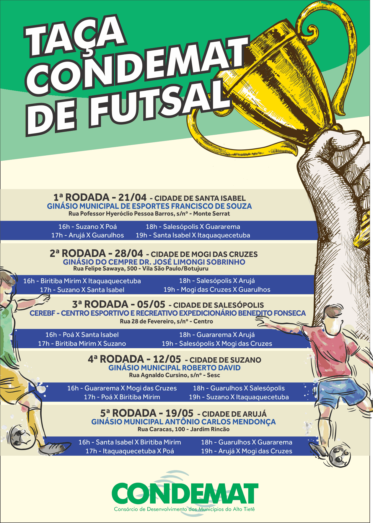 Torneio de Futsal em Constantim