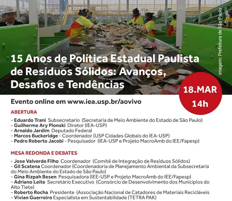 No momento, você está visualizando CONDEMAT participa de seminário sobre os 15 anos da política de resíduos sólidos