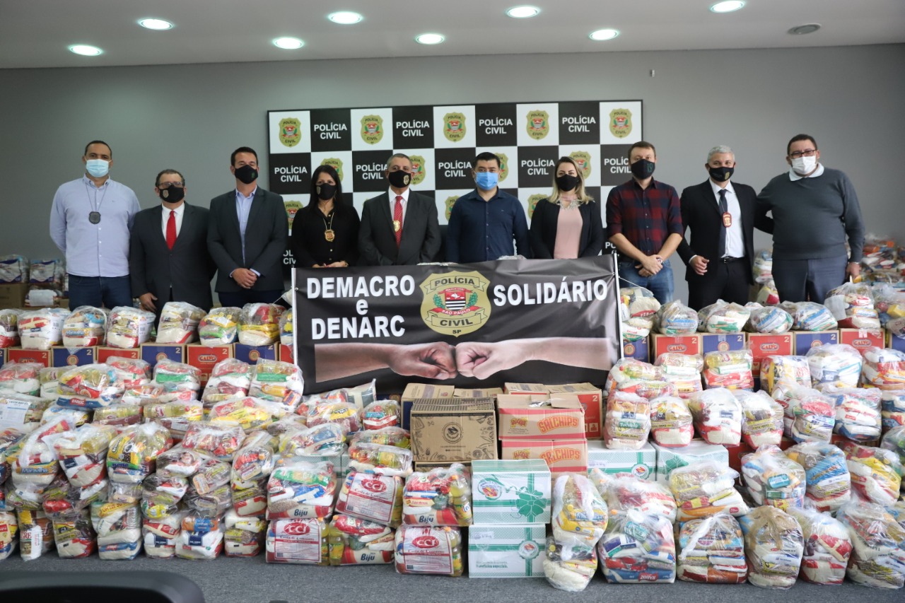 Leia mais sobre o artigo CONDEMAT recebe doação de mais de 500 cestas básicas da Delegacia Seccional