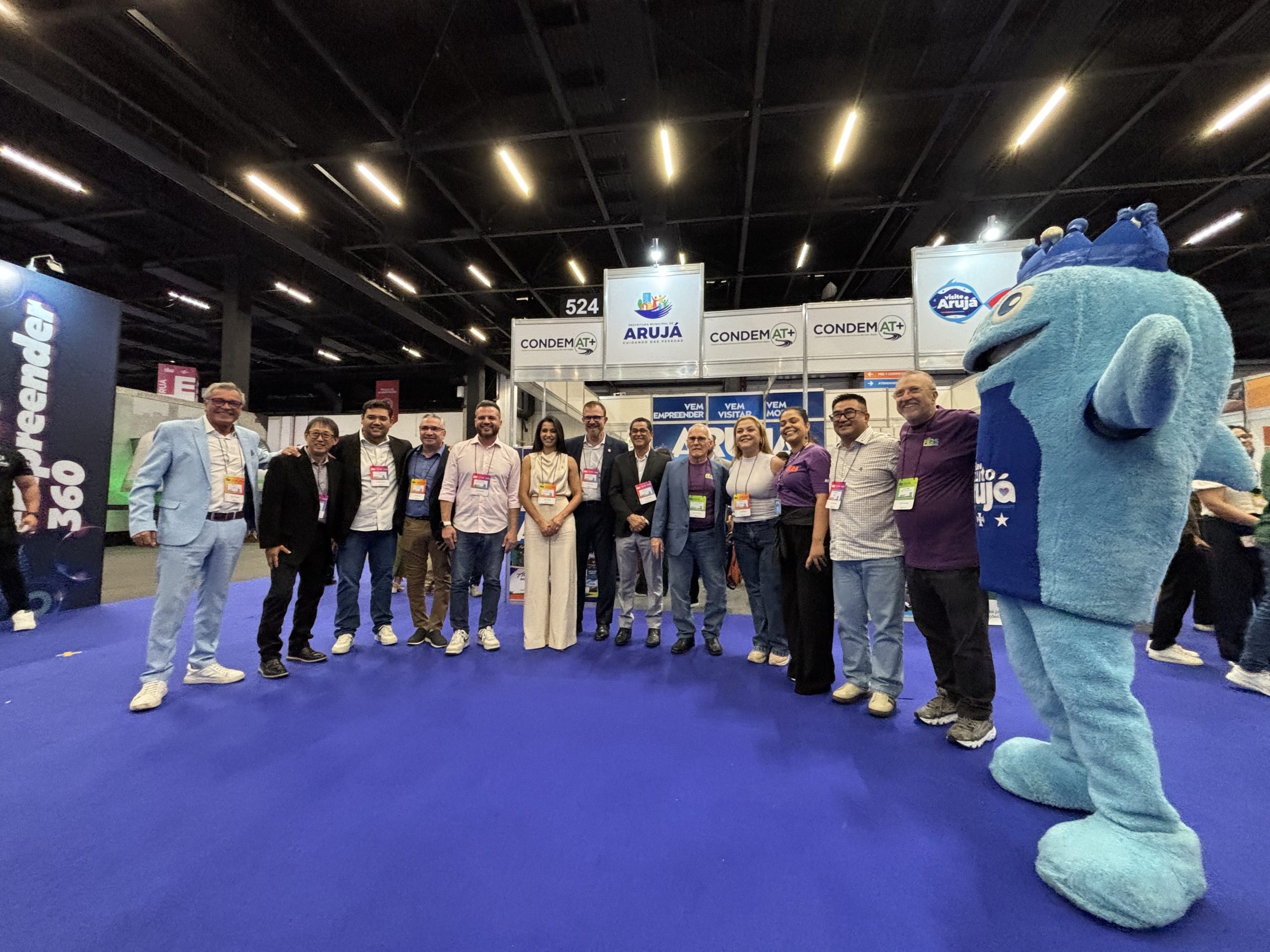 Leia mais sobre o artigo Abertura da Feira do Empreendedor 2025 reúne lideranças regionais do Condemat+