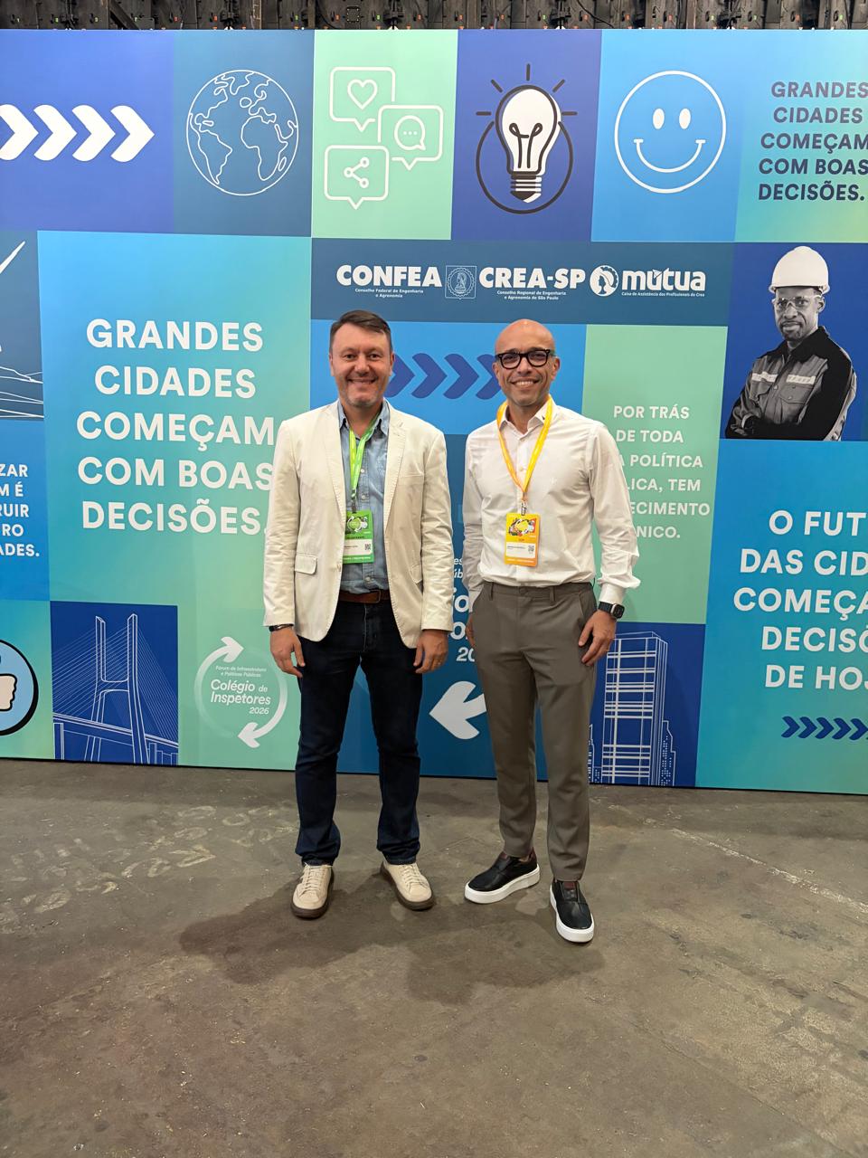 No momento, você está visualizando CONDEMAT+ participa de fórum do CREA-SP e reforça protagonismo em debate nacional sobre infraestrutura